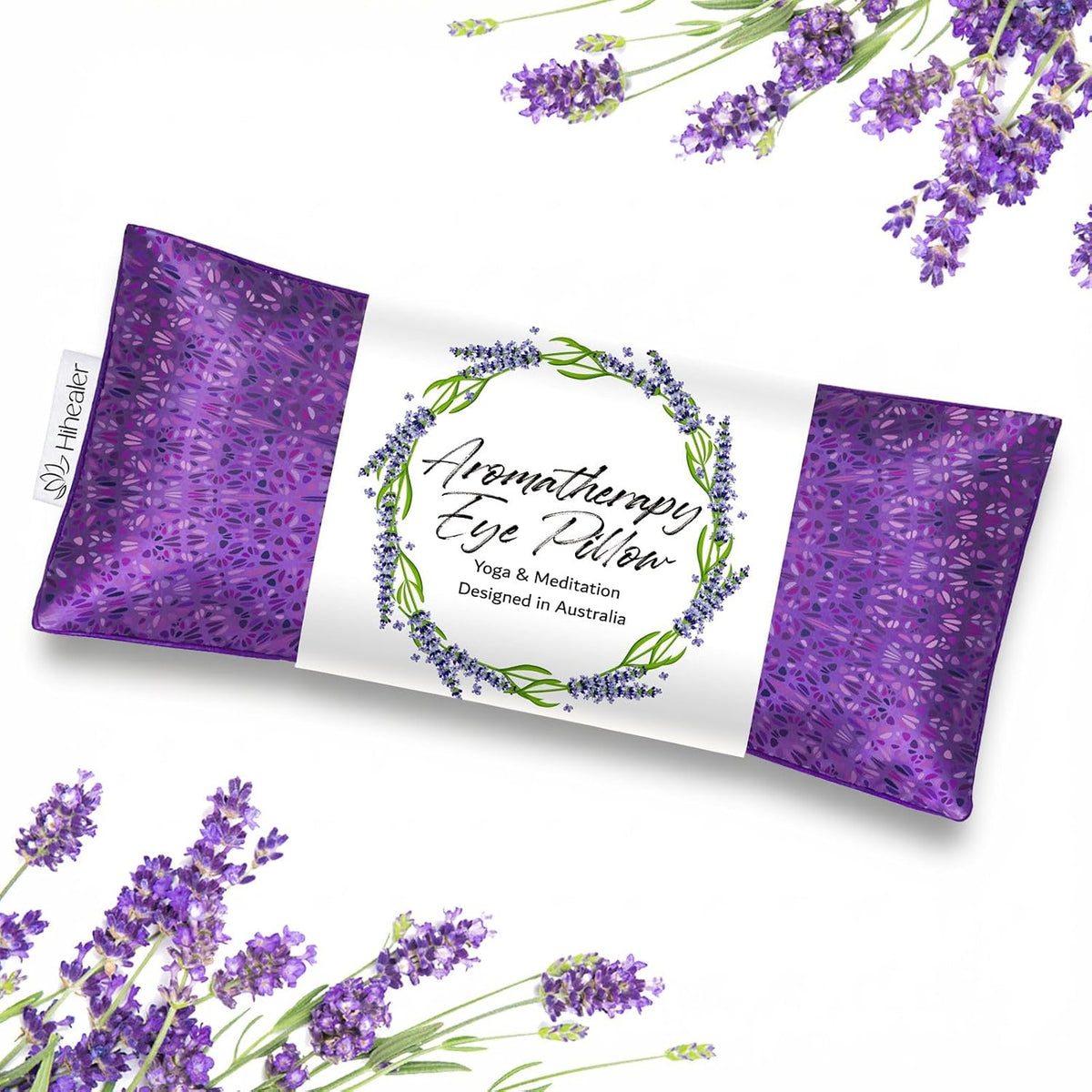 Lavender Eye Pillow for Relaxation, Yoga, Sleep, Weighted Eye Mask
