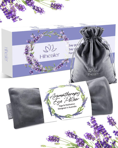 Lavender Eye Pillow for Relaxation, Yoga, Sleep, Weighted Eye Mask