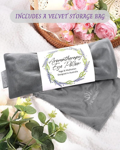 Lavender Eye Pillow for Relaxation, Yoga, Sleep, Weighted Eye Mask
