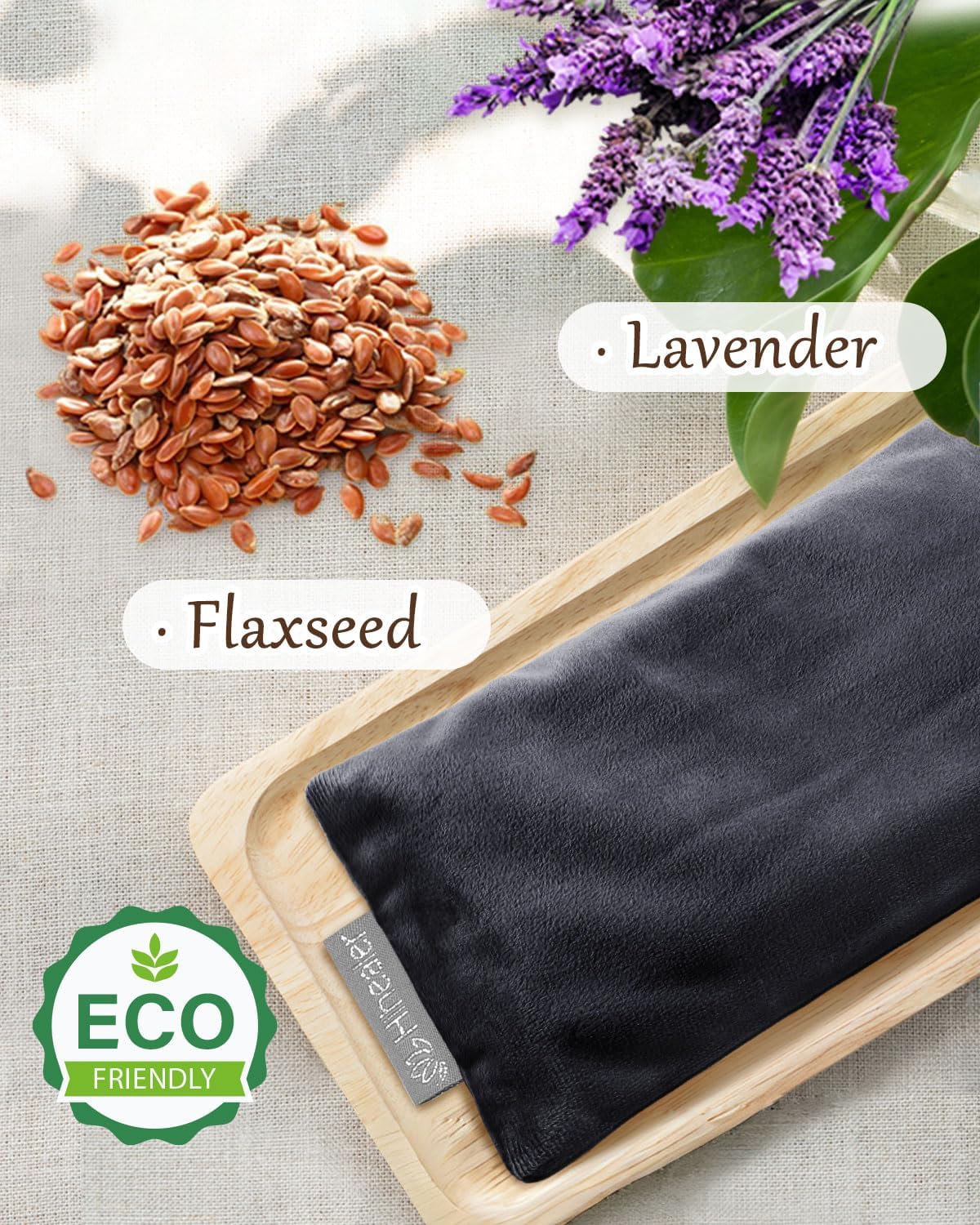 Lavender Eye Pillow for Relaxation, Yoga, Sleep, Weighted Eye Mask