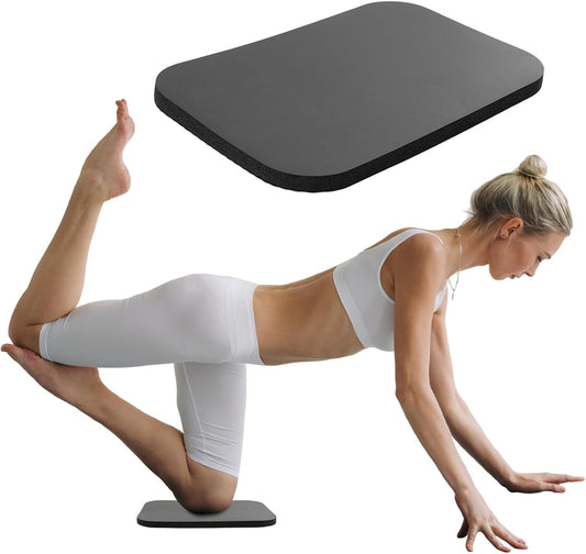 Yoga Knee Pad,High Density Foam NBR Material Yoga Knee Cushion,Clear Up Pain During Exercise,Exercise Pads for Knees Elbows Wrist,Ideal for Pilates and Planks