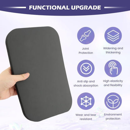 Yoga Knee Pad,High Density Foam NBR Material Yoga Knee Cushion,Clear Up Pain During Exercise,Exercise Pads for Knees Elbows Wrist,Ideal for Pilates and Planks