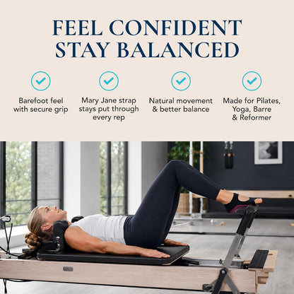Toeless Grip Socks, Open Toe Non Slip Pilates Socks for Women