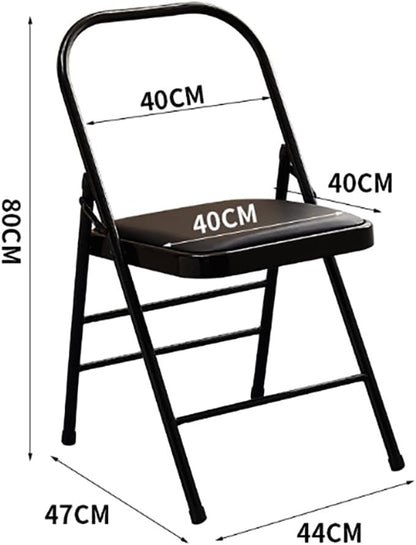 Yoga Chair Yoga Auxiliary Chair,Backless Yoga Chair,with Non-Slip Feet Covers for Flexibility and Strength Training 44x47x80cm,Brown
