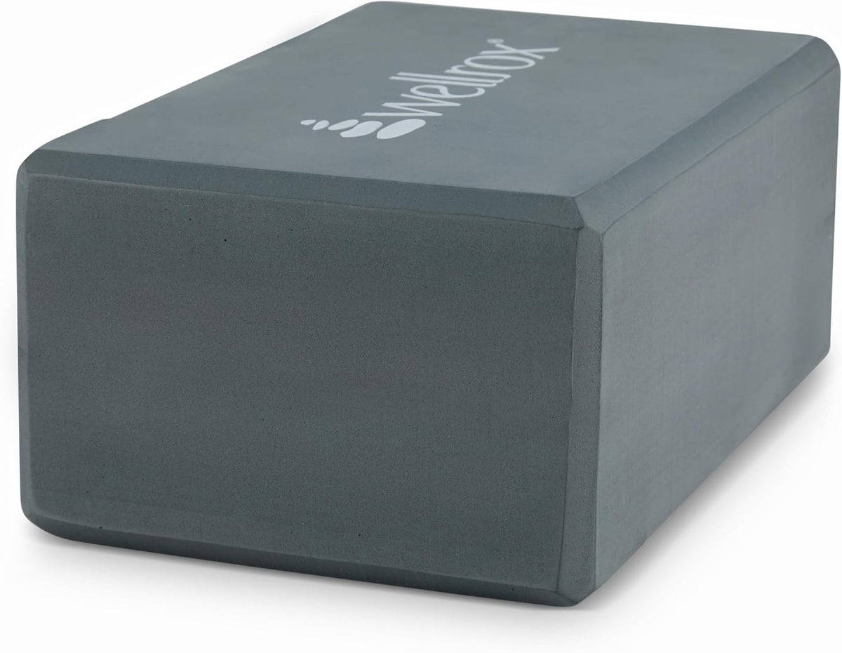 Supportive Yoga Block Non-Slip EVA for Yoga, Pilates, Stretching, and Meditation (4"x6"x9")