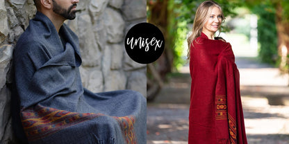 Meditation Shawl or Blanket, Exotic Shawl/Wrap, Oversize Scarf or Stole. Unisex