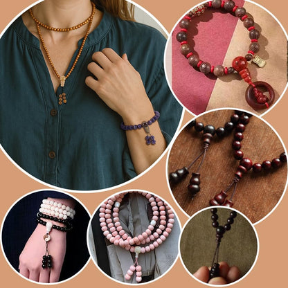 10sets/20pcs Buddha Mala Guru Bead Set, 2 Colors Resin 3 Hole