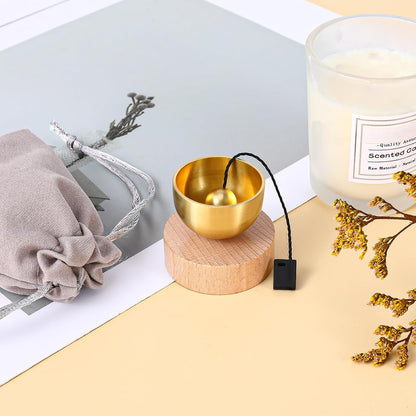 MIni Singing Bowl Set, Meditation Sound Bowl with Bag