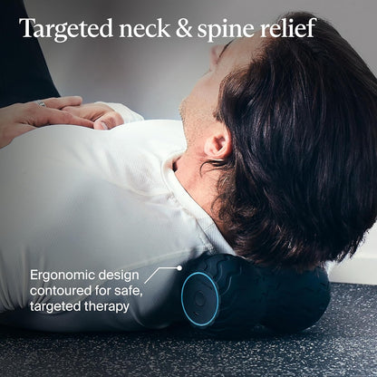 TheraGun WaveRoller - High Density Foam Roller for Body and Large Muscles. Bluetooth Enabled with 5 Customizable Vibration Frequencies in App