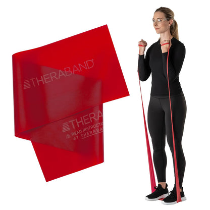 Professional Resistance Band, Red Level 2 Medium, 5 ft Exercise