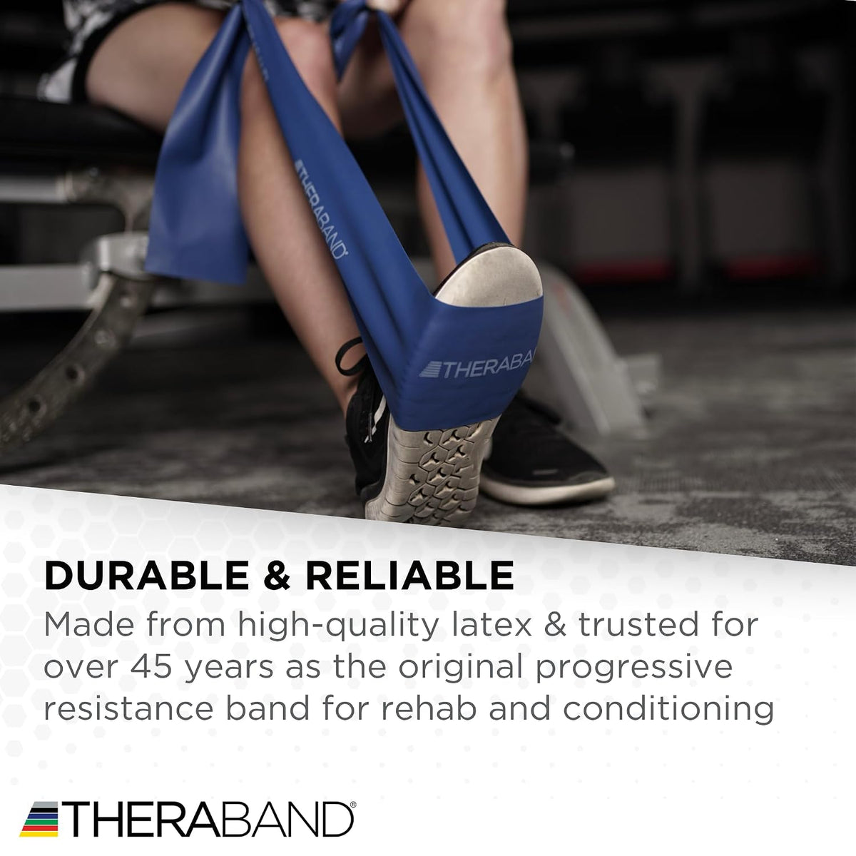 Professional Resistance Band, Red Level 2 Medium, 5 ft Exercise