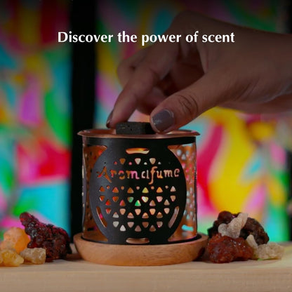 Frankincense Smokeless Incense Bricks & Tree of Life Burner
