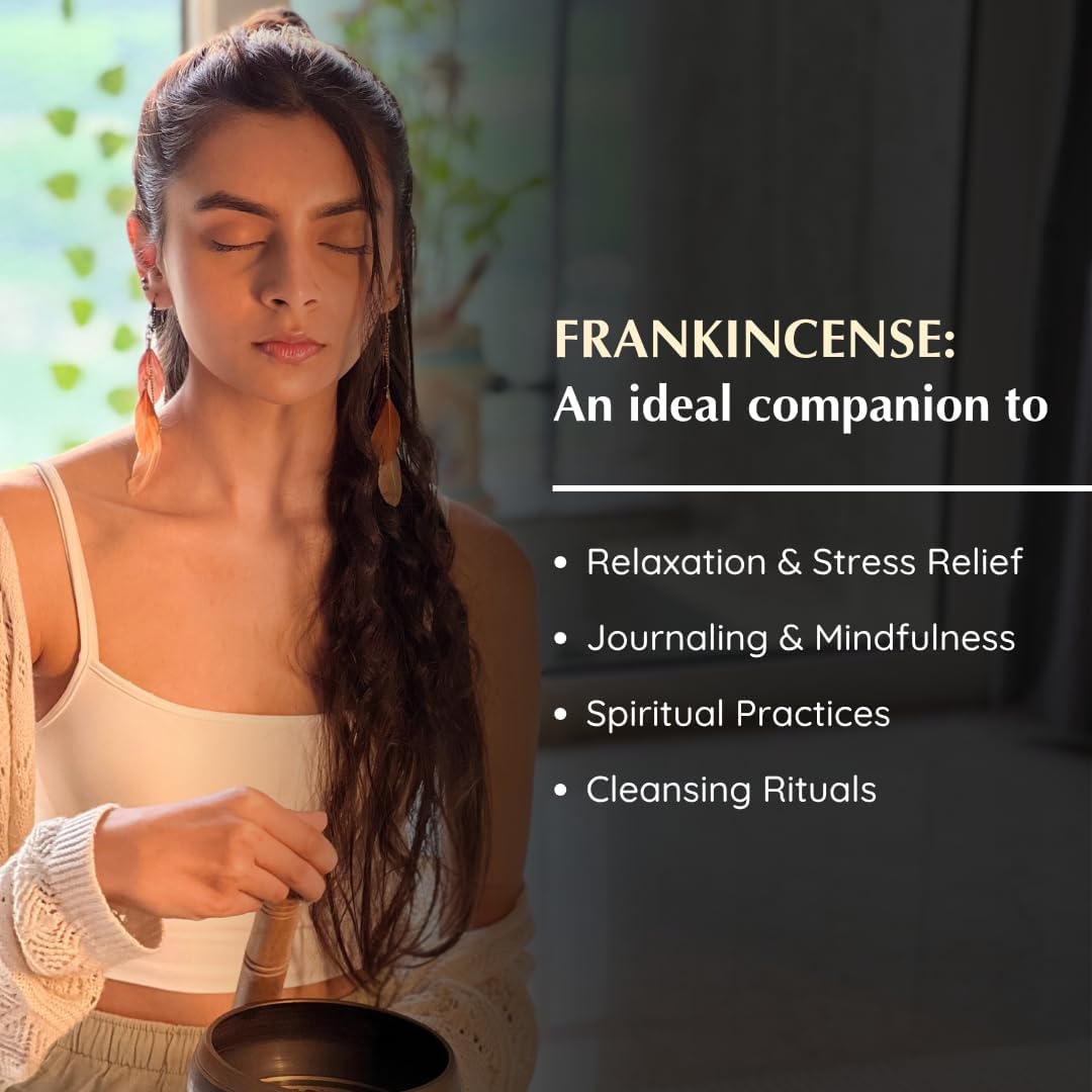 Frankincense Smokeless Incense Bricks & Tree of Life Burner