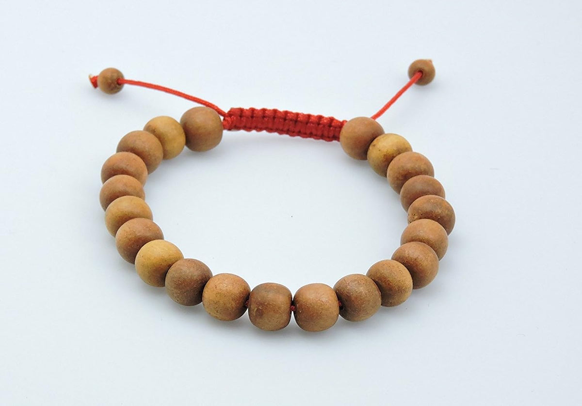 Tibetan Sandalwood Wrist Mala Bracelet for Meditation