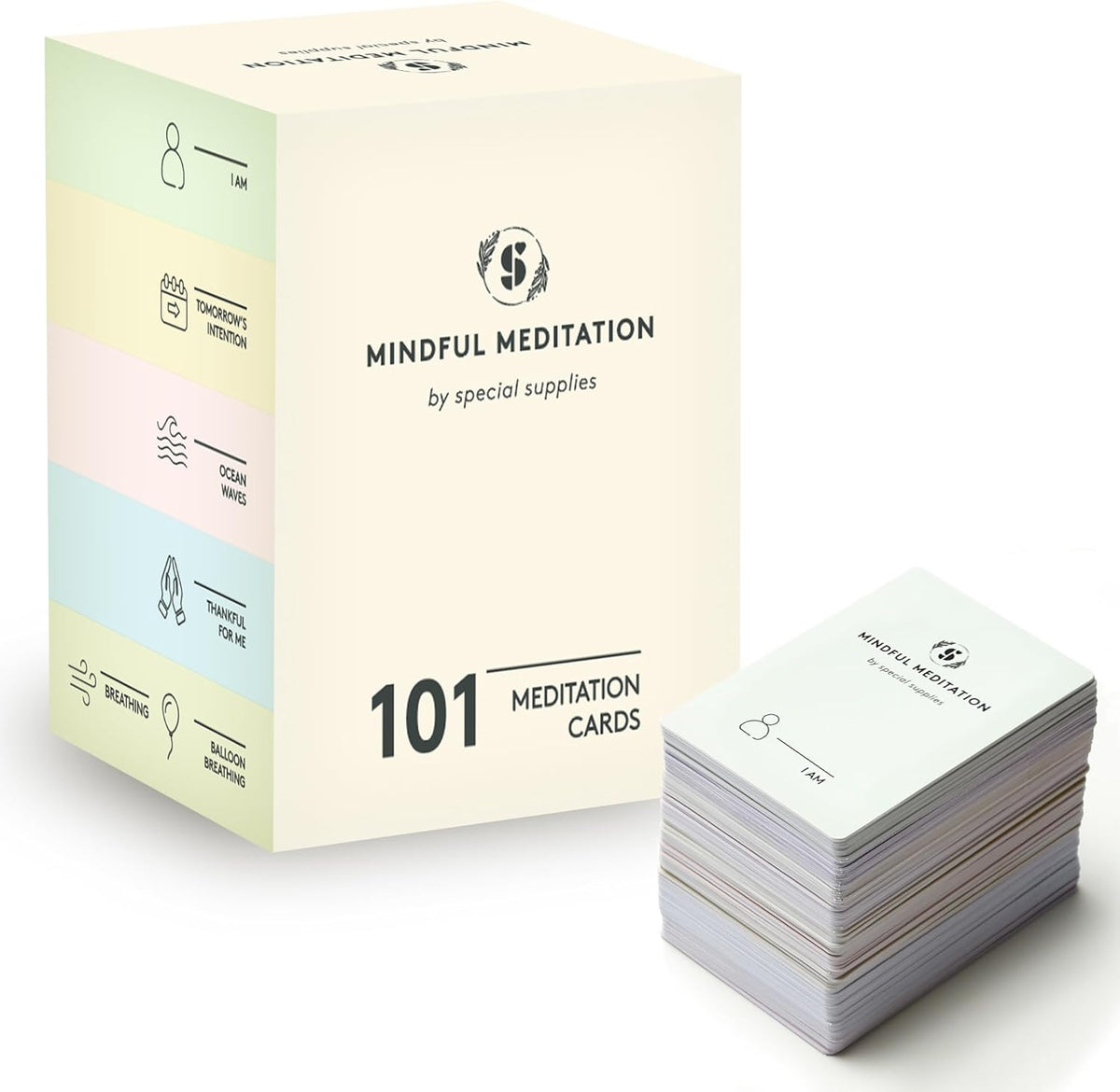101 Mindfulness & Meditation Cards for Teens & Adults