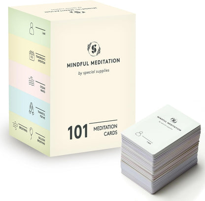 101 Mindfulness & Meditation Cards for Teens & Adults