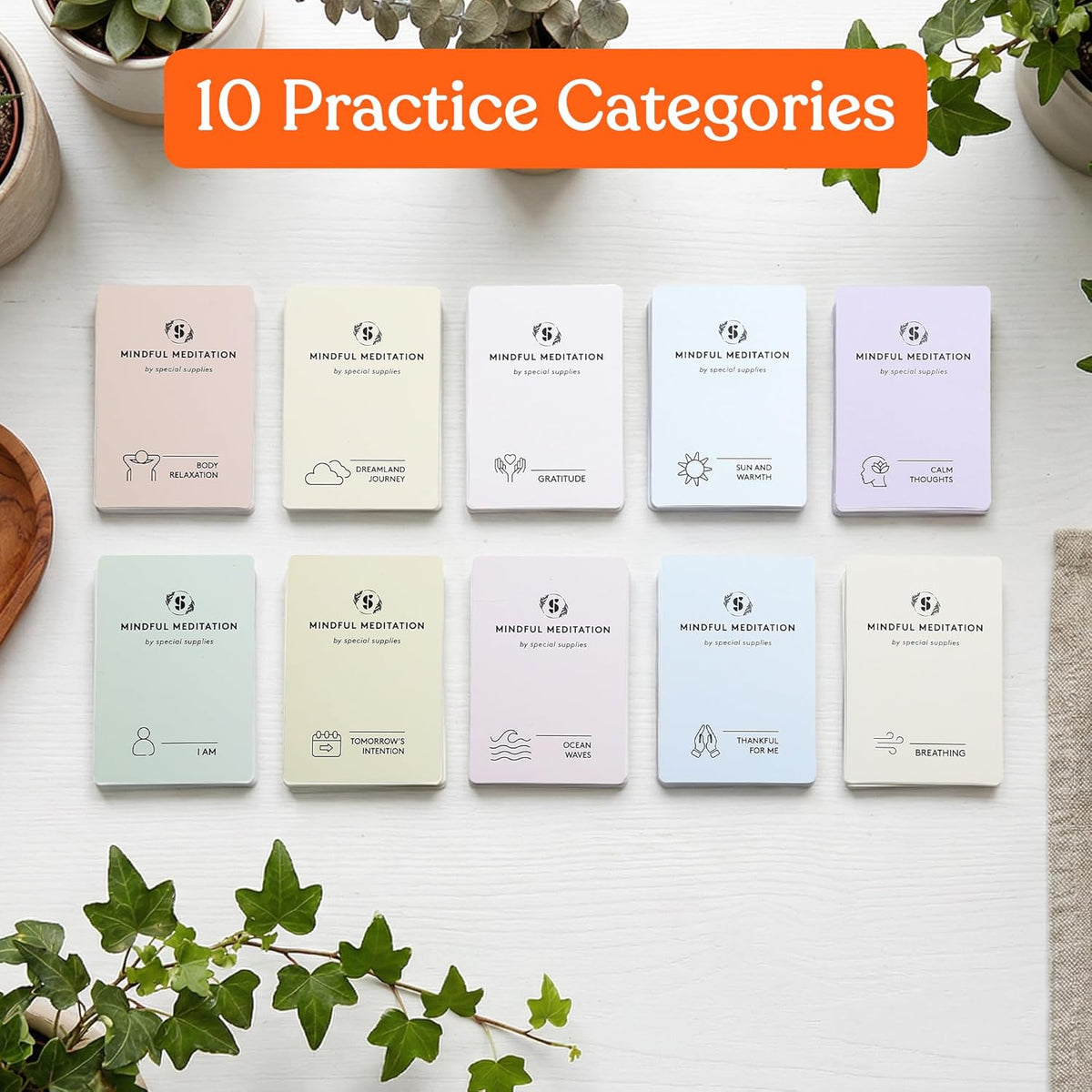 101 Mindfulness & Meditation Cards for Teens & Adults
