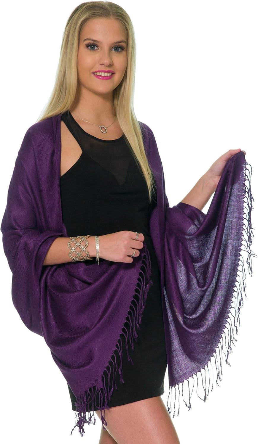 Pashmina Shawls and Wraps for Evening Dresses, Large Soft Pashminas Wedding Shawl
