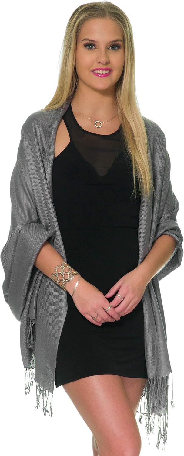 Pashmina Shawls and Wraps for Evening Dresses, Large Soft Pashminas Wedding Shawl