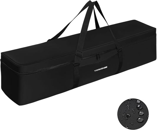 Camping Chair Replacement Bag, 42 Inch Extra Large Zippered Cot Bag, Waterproof Foldable Carrying Case with Handle Strap, Large Mouth fits Most Cots & Chairs for Travel Outdoor