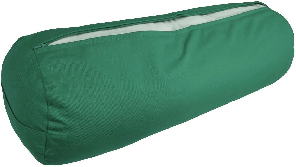 Supportive Round Cotton Yoga Bolster