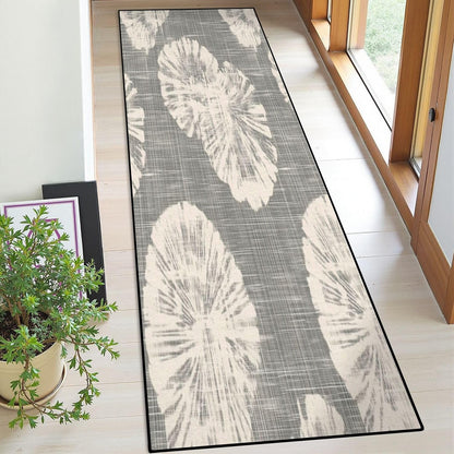 Runner Rug Washable 2x6 Seamless Pattern Fish Swimming Against Current Against Crowd Non-Slip Hallway Area Rug Indoor Outdoor Home Decor for Entryway Bathroom Kitchen Carpet Yoga Floor Mat