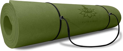 Hatha Yoga TPE Yoga Mat 72"x 27"x1/3" Non-slip Exercise Mat