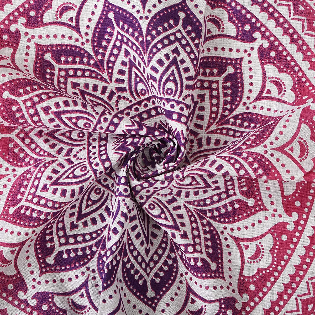 Large Green Ombre Mandala Tapestry Wall Hanging,Indian Cotton Beach Throw Blanket Hippie Queen Boho Décor,Meditation Yoga Mat Rugs,82x92 Inches