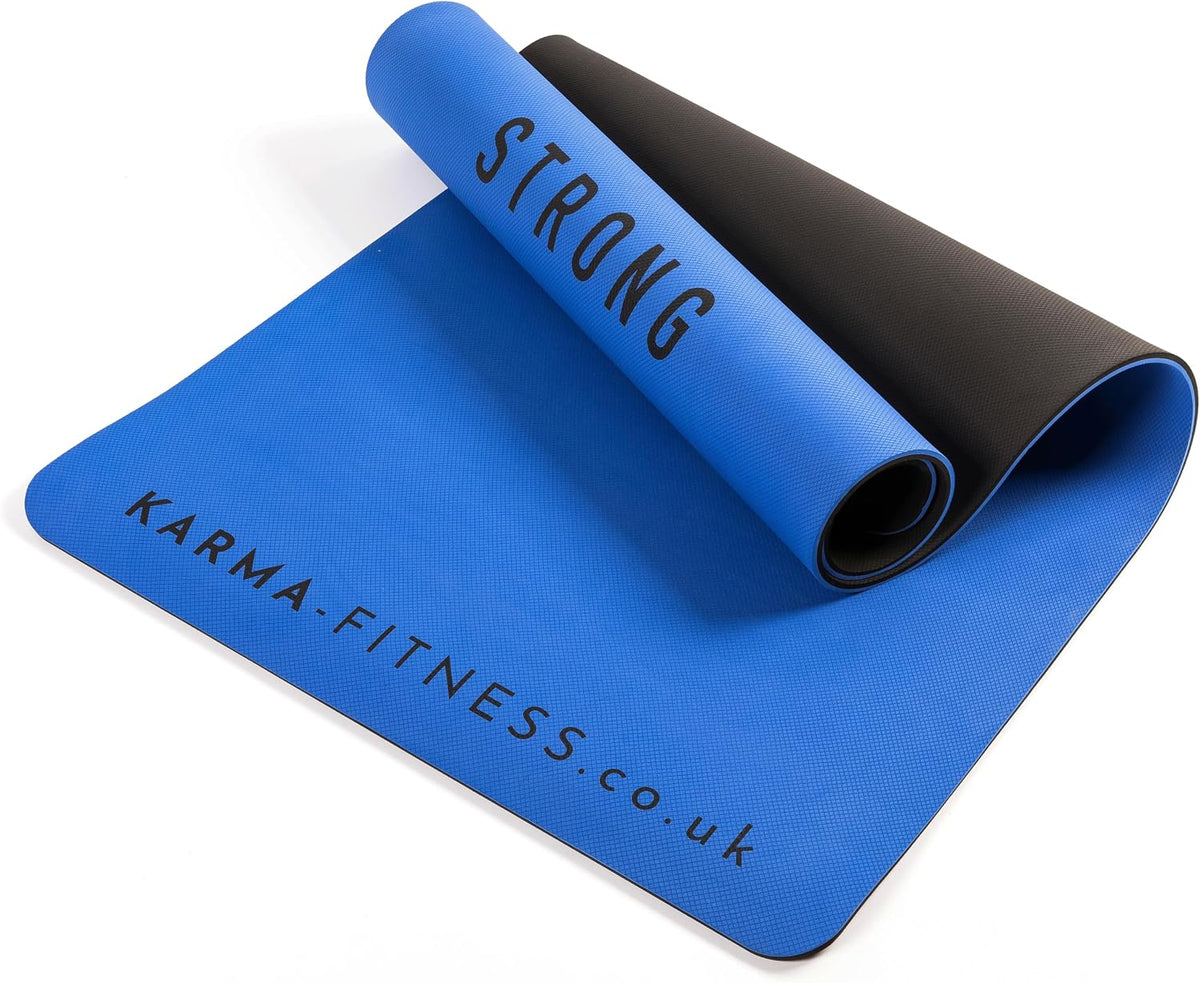 Large Workout Mat - 10mm Extra Thick Exercise Mat & Wide Yoga Mat, 72"x32"