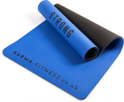 Large Workout Mat - 10mm Extra Thick Exercise Mat & Wide Yoga Mat, 72"x32"