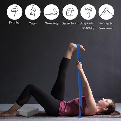 20 Pcs Yoga Blocks Bulk 9 x 6 x 3 Inch High Density Bricks to Improve Strength Flexibility Balance Soft Non Slip Gymnastic Blocks for Yoga Sports