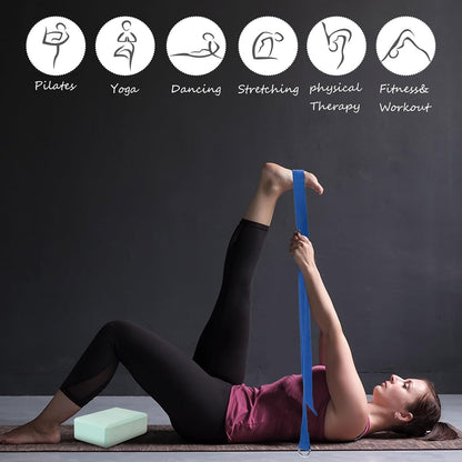 20 Pcs Yoga Blocks Bulk 9 x 6 x 3 Inch High Density Bricks to Improve Strength Flexibility Balance Soft Non Slip Gymnastic Blocks for Yoga Sports