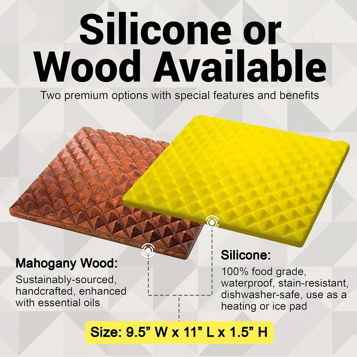 marma mat All-Natural Rubber Acupressure Mat – USA Made