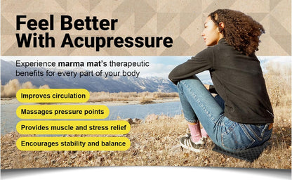 marma mat All-Natural Rubber Acupressure Mat – USA Made