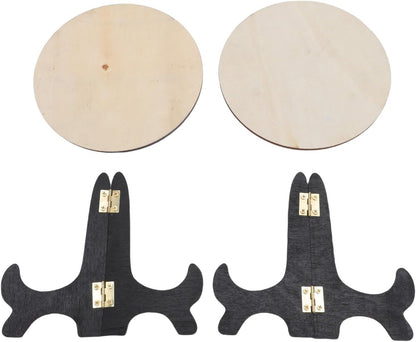 Emotion Wheel Chart with Wooden Stand
