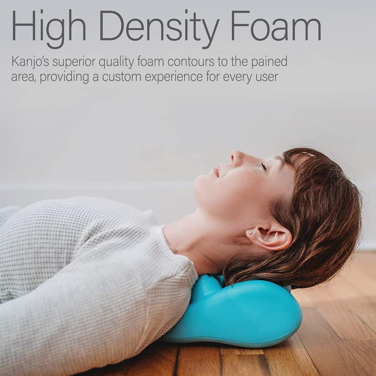 Acupressure Neck Pain Relief Cushion | Cervical Traction Device & Acupressure Cushion for Muscle Tension & Relaxation | Helps Relieve Neck & Shoulder Pain | Blue