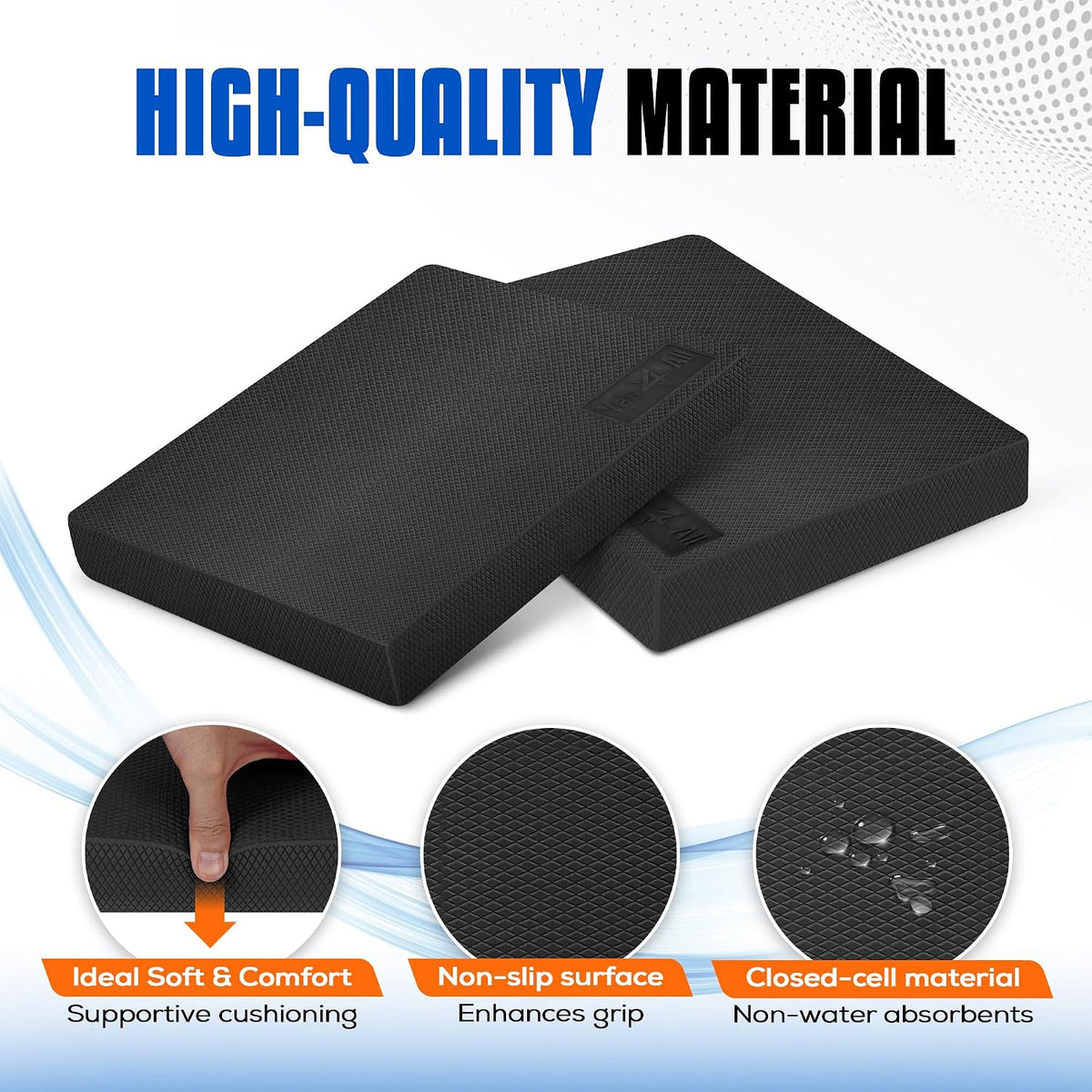 Exercise Balance Pad, Non-Slip Foam Kneeling Pad