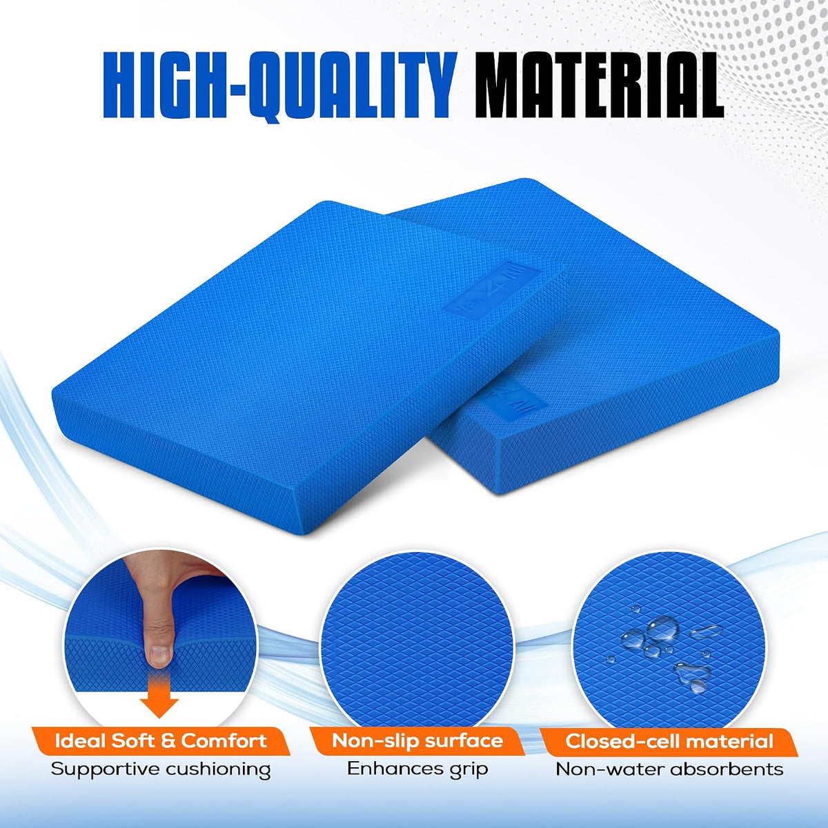 Exercise Balance Pad, Non-Slip Foam Kneeling Pad