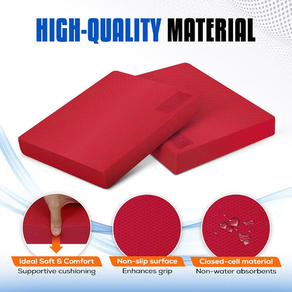 Exercise Balance Pad, Non-Slip Foam Kneeling Pad