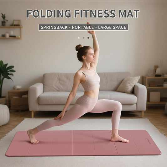 7-Fold Yoga Mat 70"x24" - 1/2 Inch Thick