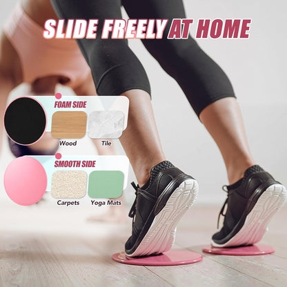 Pilates Kit for Women, 13.7in Silicone Pilates Ring with 5 Resistance Bands, 1 Pilates Ball, 1 Pilates Block, 2 Core Sliders, Video Guide for Full Body Home Workouts