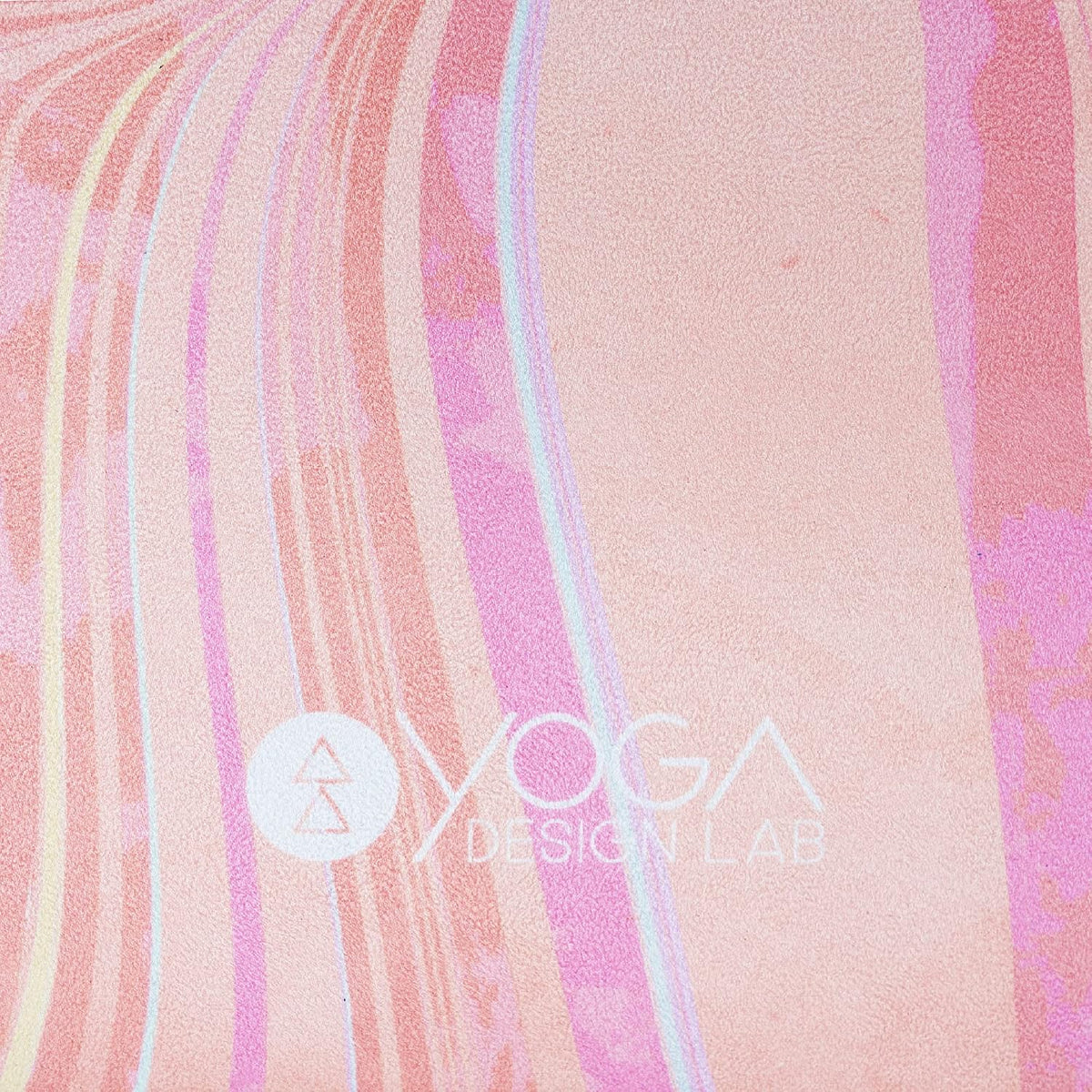 The Combo Yoga Mat | 2-in-1 Mat+Towel | Eco Luxury | Ideal for Hot Yoga, Power, Bikram, Ashtanga, Sweat | Studio Quality | Includes Carrying Strap!