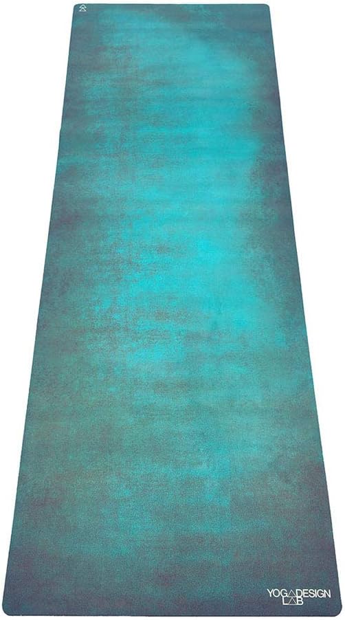 The Combo Yoga Mat | 2-in-1 Mat+Towel | Eco Luxury | Ideal for Hot Yoga, Power, Bikram, Ashtanga, Sweat | Studio Quality | Includes Carrying Strap!