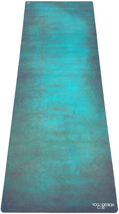 The Combo Yoga Mat | 2-in-1 Mat+Towel | Eco Luxury | Ideal for Hot Yoga, Power, Bikram, Ashtanga, Sweat | Studio Quality | Includes Carrying Strap!