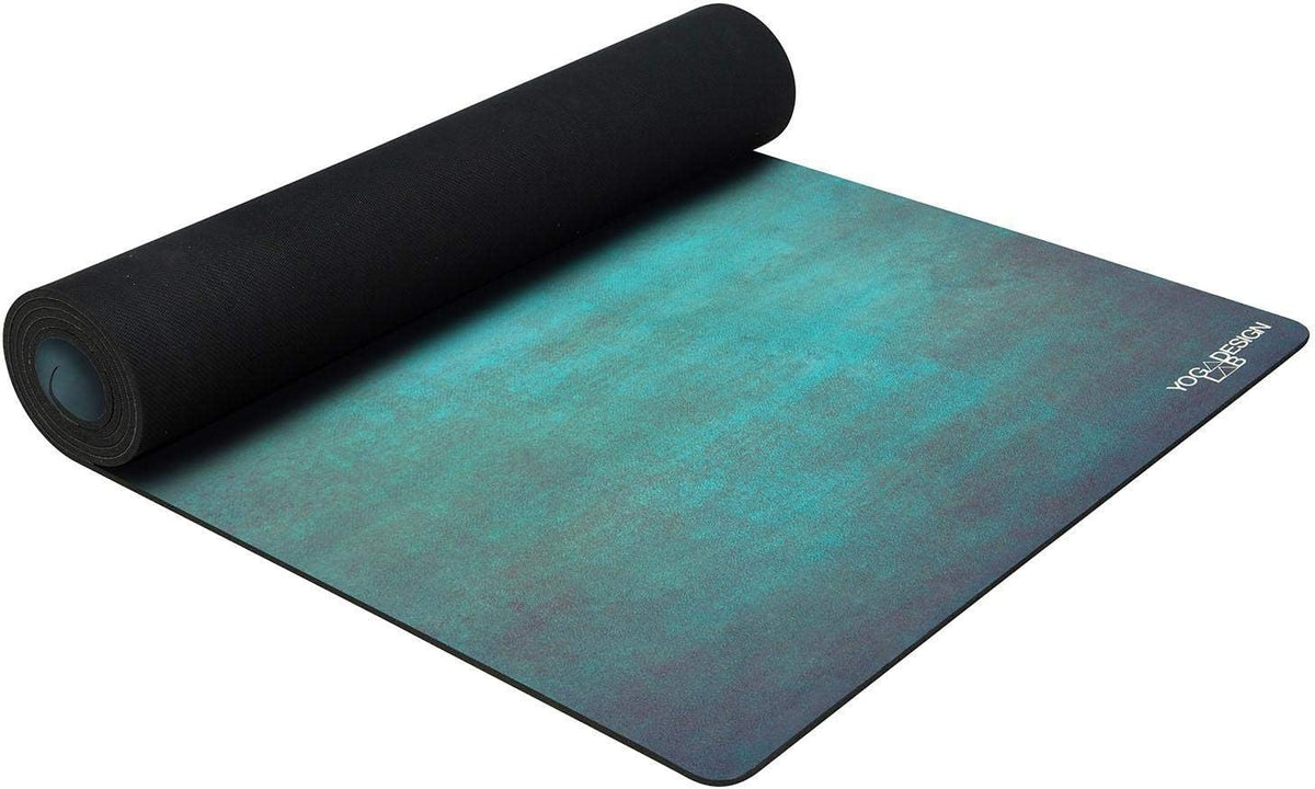 The Combo Yoga Mat | 2-in-1 Mat+Towel | Eco Luxury | Ideal for Hot Yoga, Power, Bikram, Ashtanga, Sweat | Studio Quality | Includes Carrying Strap!