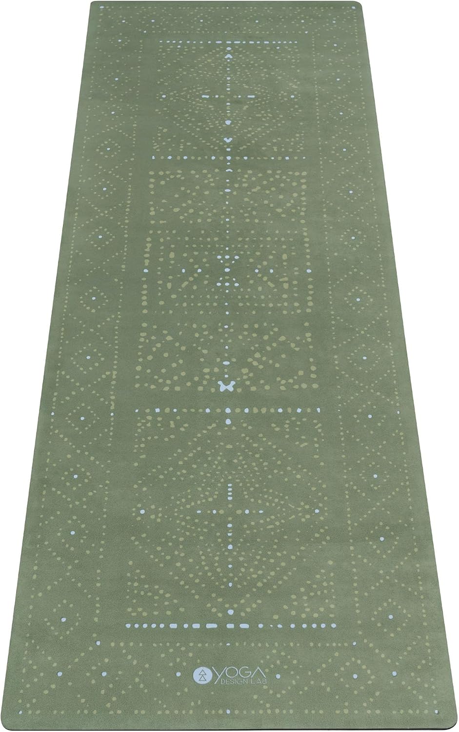The Combo Yoga Mat | 2-in-1 Mat+Towel | Eco Luxury | Ideal for Hot Yoga, Power, Bikram, Ashtanga, Sweat | Studio Quality | Includes Carrying Strap!