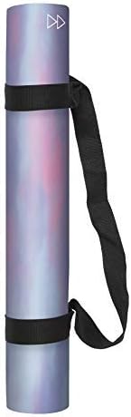 The Combo Yoga Mat | 2-in-1 Mat+Towel | Eco Luxury | Ideal for Hot Yoga, Power, Bikram, Ashtanga, Sweat | Studio Quality | Includes Carrying Strap!