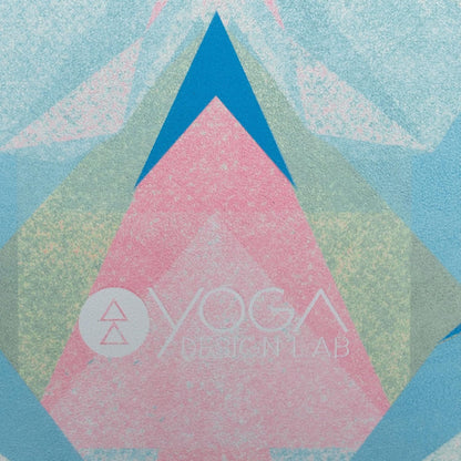 The Combo Yoga Mat | 2-in-1 Mat+Towel | Eco Luxury | Ideal for Hot Yoga, Power, Bikram, Ashtanga, Sweat | Studio Quality | Includes Carrying Strap!