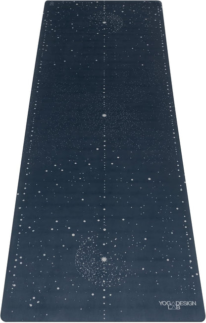 The Combo Yoga Mat | 2-in-1 Mat+Towel | Eco Luxury | Ideal for Hot Yoga, Power, Bikram, Ashtanga, Sweat | Studio Quality | Includes Carrying Strap!