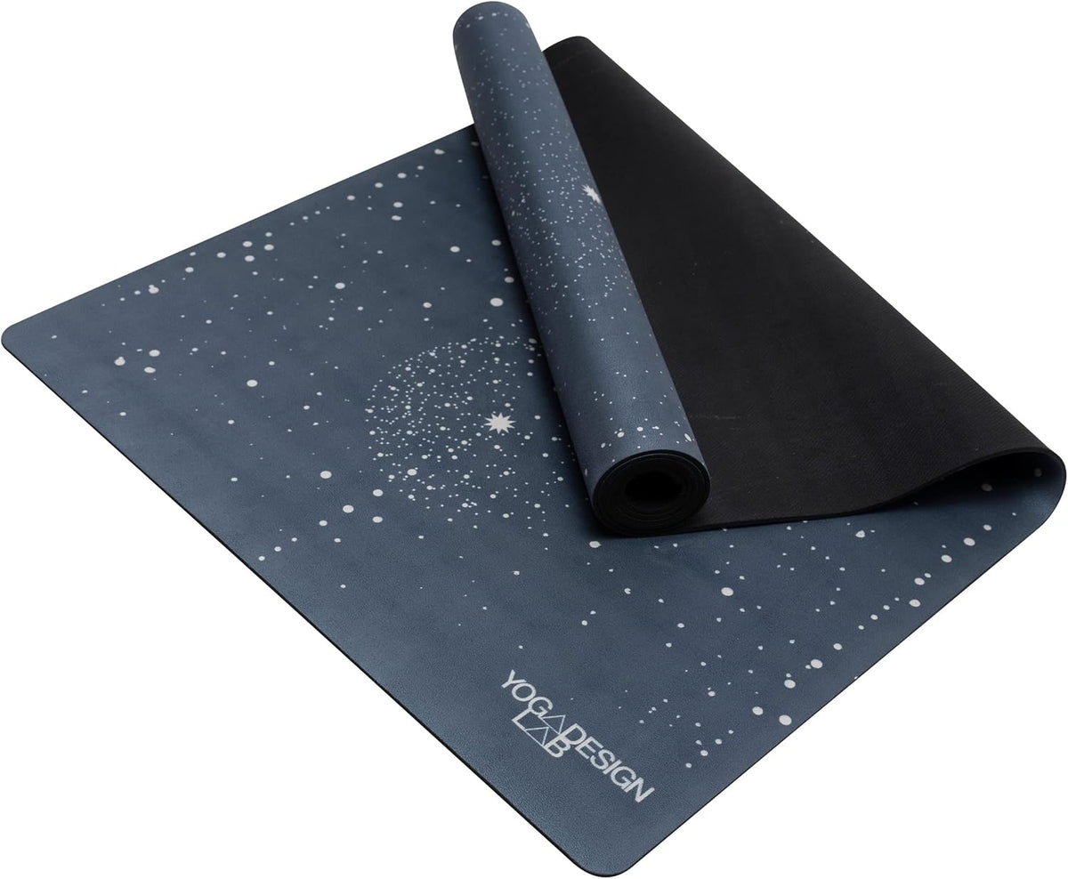 The Combo Yoga Mat | 2-in-1 Mat+Towel | Eco Luxury | Ideal for Hot Yoga, Power, Bikram, Ashtanga, Sweat | Studio Quality | Includes Carrying Strap!